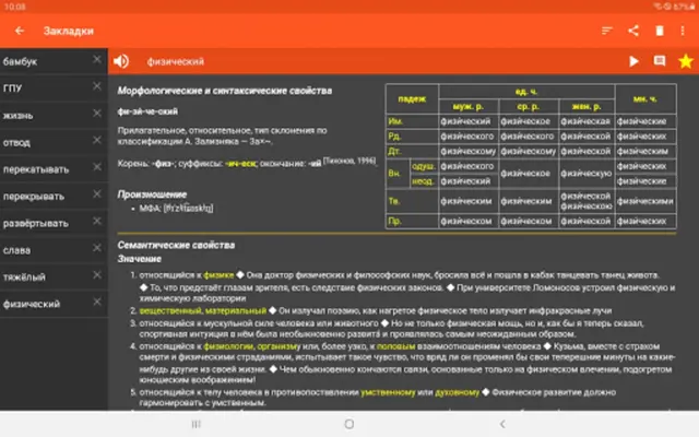 Russian Dictionary - Offline android App screenshot 1